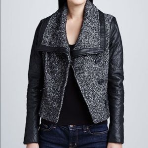 BCBG leather jacket